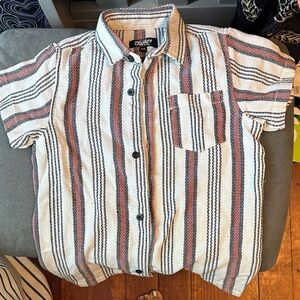 Multicolor Striped Short Sleeve Shirt (boys)